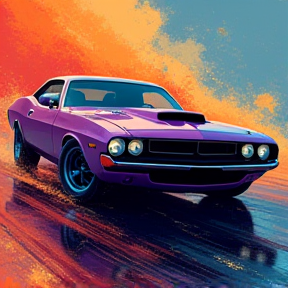 Purple Challenger of Shame