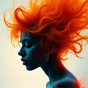 Cheveux d'orange 