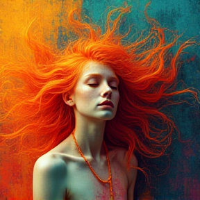 Cheveux d'orange 