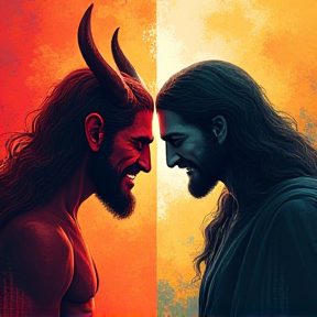 Jesus vs devil