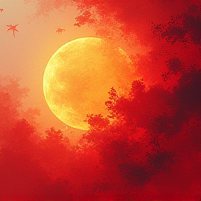 Red Sun in the Sky