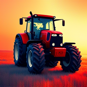 I Love My Red Tractor