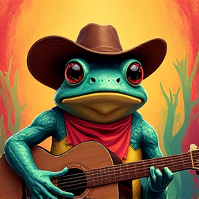 Cowboy Frog and the Chocolate Trail