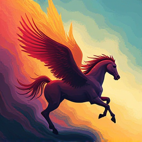 pegasus on the rise