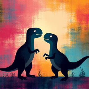 Les Deux Petits Dinosaures