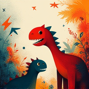 Les Deux Petits Dinosaures