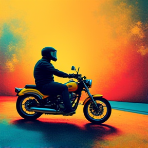 Yellow Motorcycle