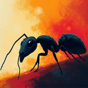 anyone can dig a colony but it takes a real ant to call it home