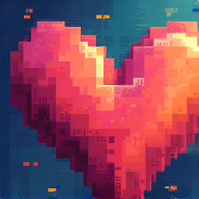 Pixel Hearts