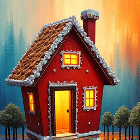 gingerbread house