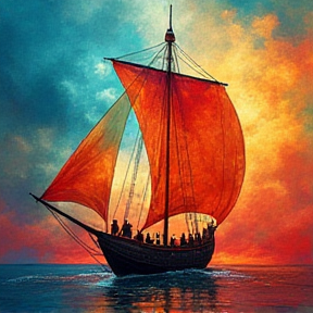 Viking Longships