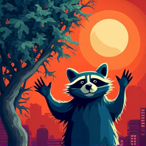 Nighty Likes Raccoons