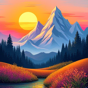 Mountain Sunrise