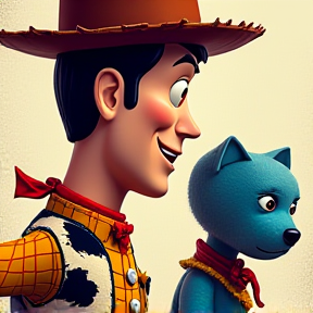 Woody and Noah (Toy Story)