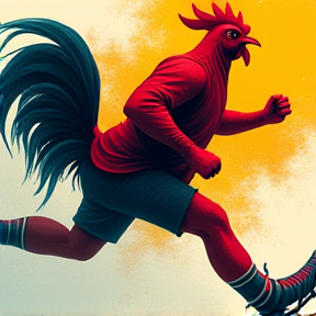 Rooster on the Run