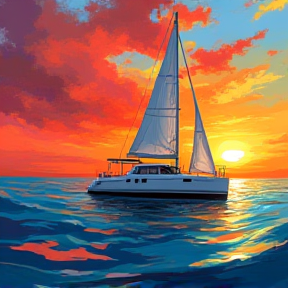 Sunset Sail