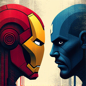 Iron man vs captain america