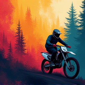 Ride Through the Pines