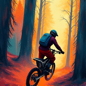 Ride Through the Pines