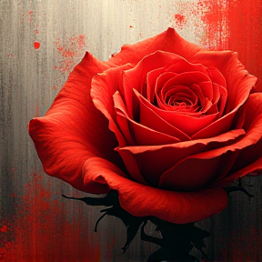 A Red, Red Rose