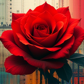 A Red, Red Rose