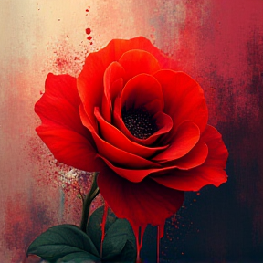 A Red, Red Rose