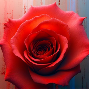 A Red, Red Rose