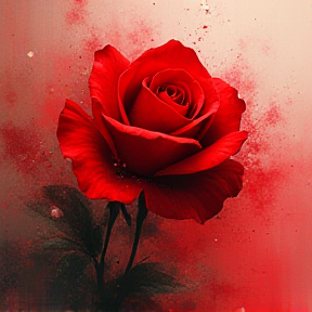 A Red, Red Rose