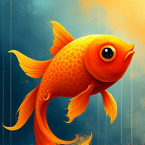 Little gold fish