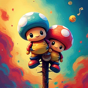 Toads on a Pole