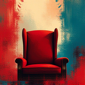 Big Back Red Chair