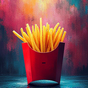 put the fries in the bag