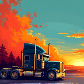 Haulin’ Dawn Through Southern Steel