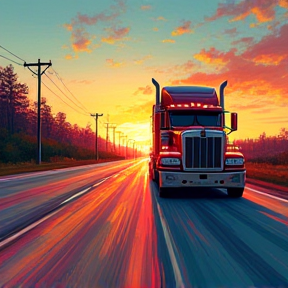 Haulin' through Sundown