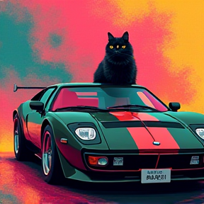 Purr in a Bugatti