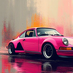 Pink Car