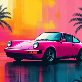 Pink Car