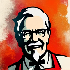 KFC advertisement.