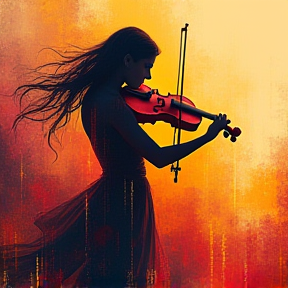 Осень violin