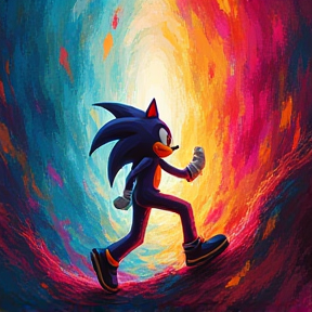 sonic and the dancing man