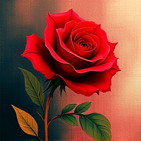 A Red, Red Rose