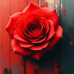 A Red, Red Rose