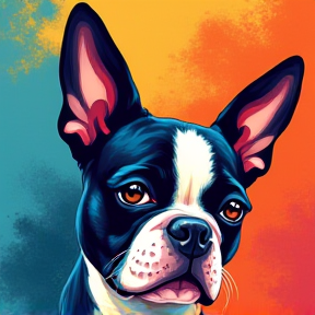 Ollie the Boston Terrier