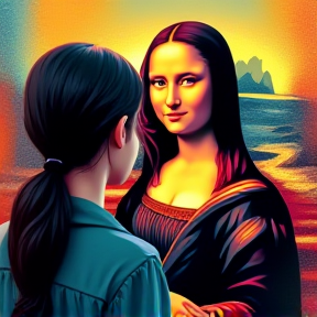 Staring at the Mona Lisa