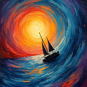 Sailing in the stars