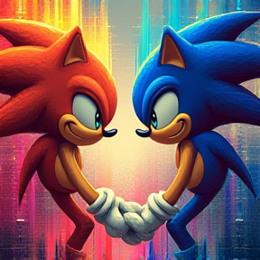 Sonic vs. Metal Sonic