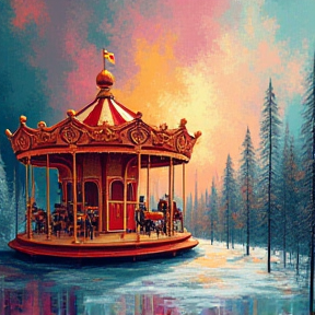 Snow Carousel