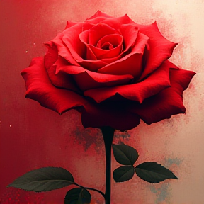 A Red, Red Rose