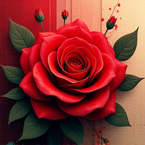 A Red, Red Rose