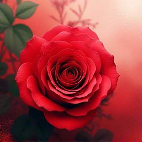 A Red, Red Rose